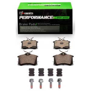 Audi A3 Brake Pads - Rear - R1 Concepts - Performance Sport - `85-`19